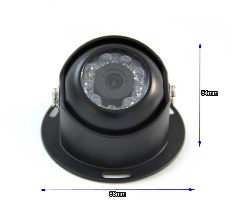 Vehicle CCD Dome CCTV Camera