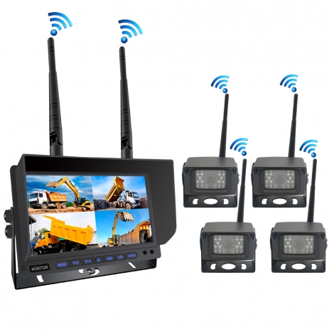 7 Inch Safe View Wireless Camera System
