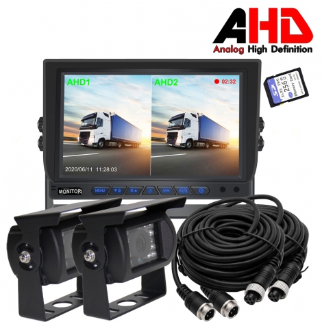 7 Inch Vehicle Dual Camera System