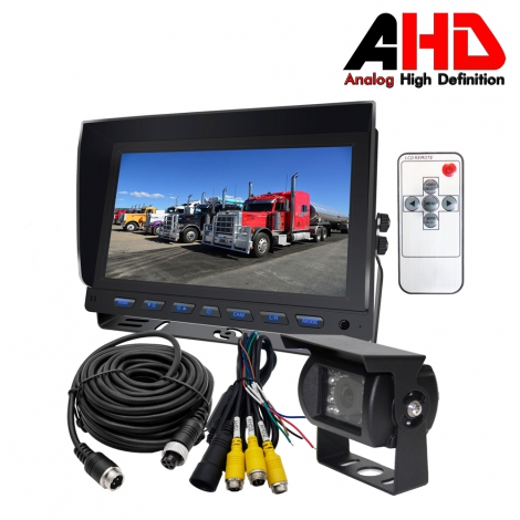 9 Inch AHD Commercial Backup Camera Kits for Vehicles