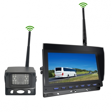 Wireless Camera System with  9″ LCD Monitor