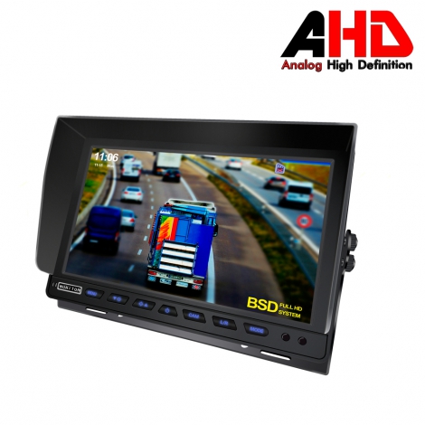 10.1 Inch AHD Quad DVR BSD Monitor