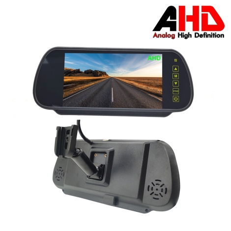 7 Inch AHD Vehicle Mounted Mirror Monitor