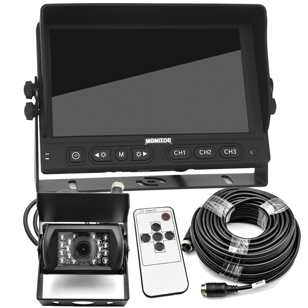 7 Inch AHD Reverse Camera And Monitor Kit