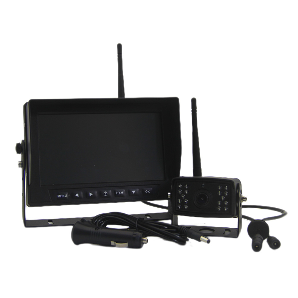 7″ IP69K Monitor Wireless Camera System (incl. 1 x camera) – DC12/24V