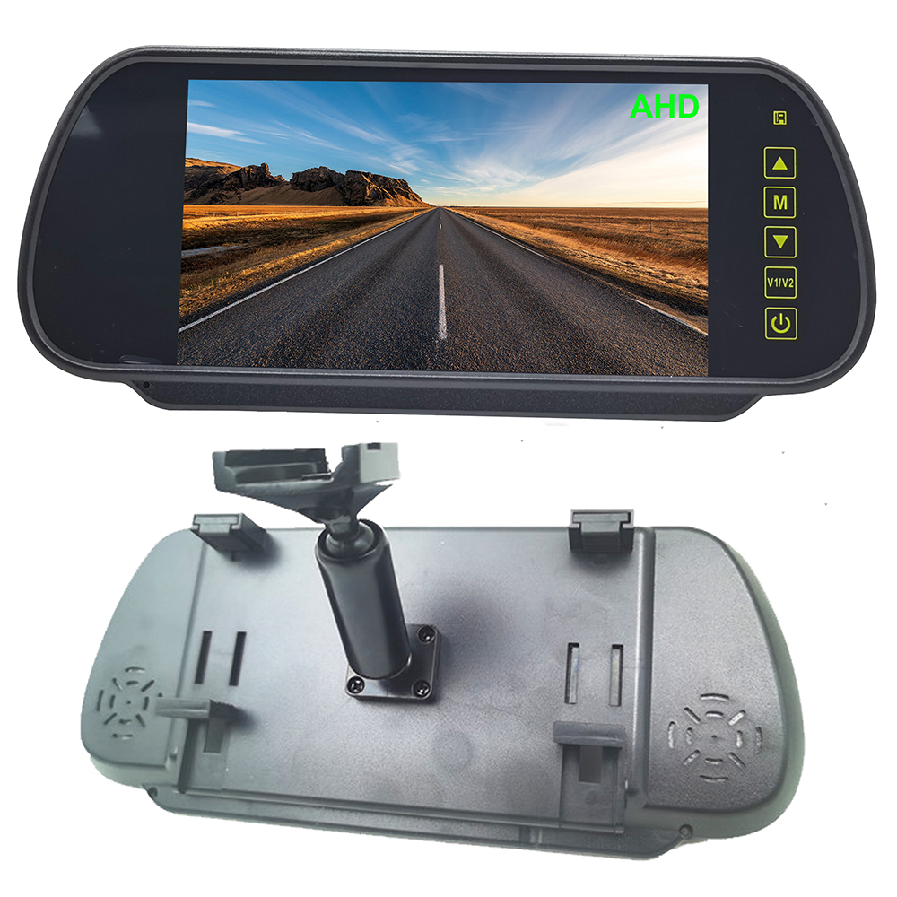 7 Inch AHD Clip on and Mounted Mirror Monitor