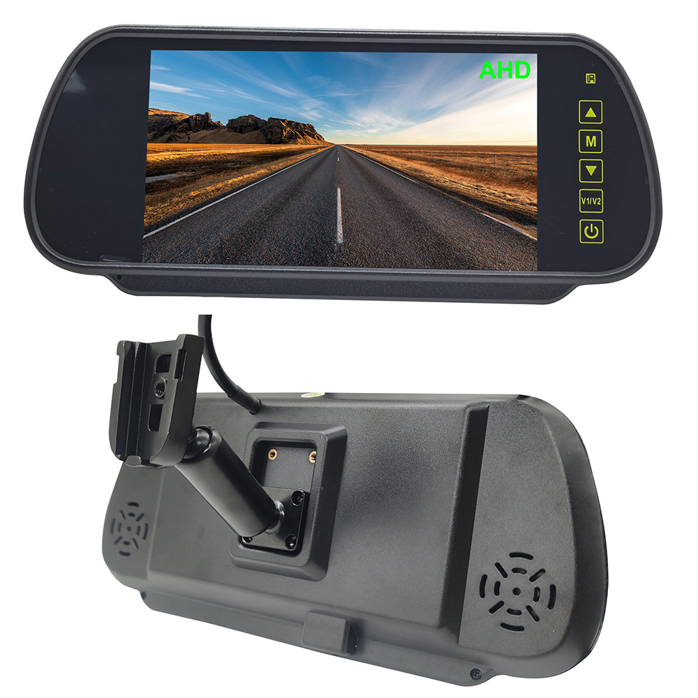 7 Inch AHD Clip on and Mounted Mirror Monitor