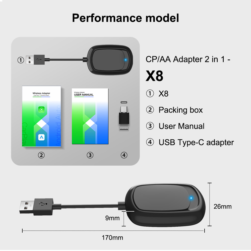 Wireless Carplay Android Auto