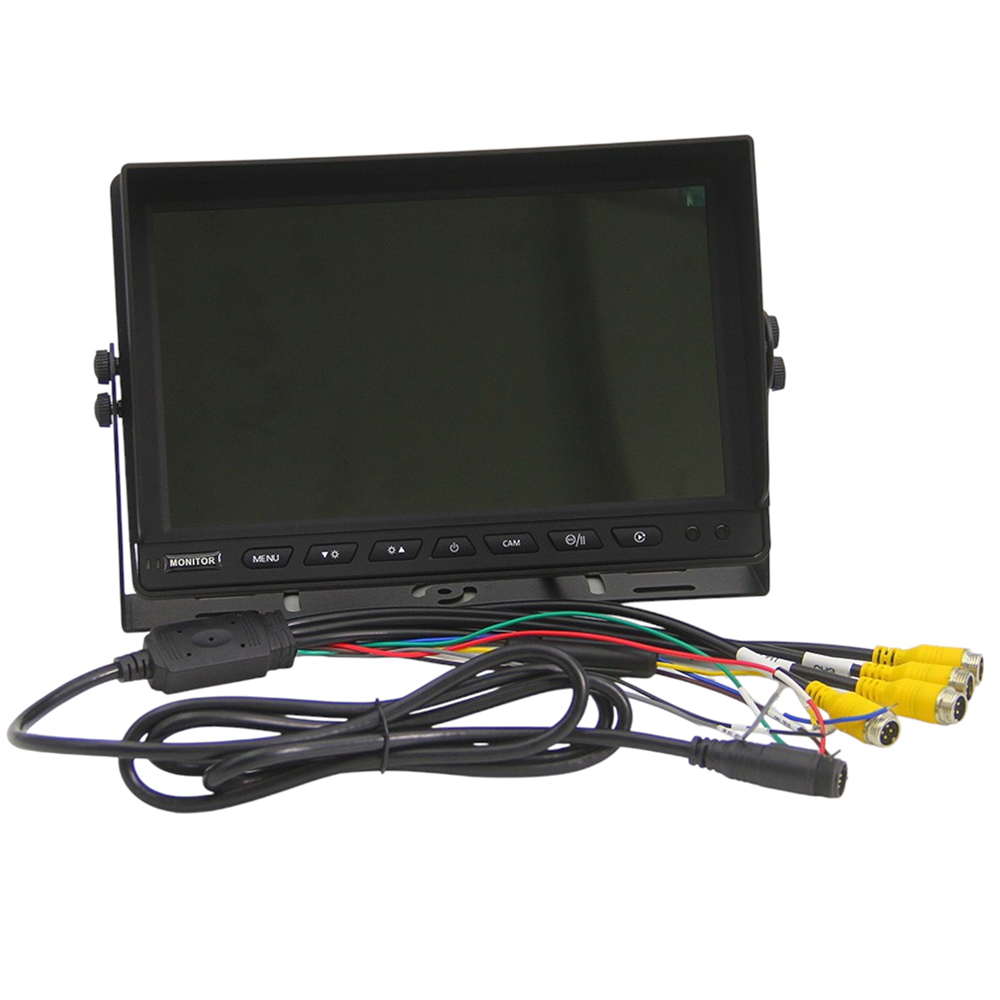 10.1 inch AHD Quad DVR Monitor with built in BSD function