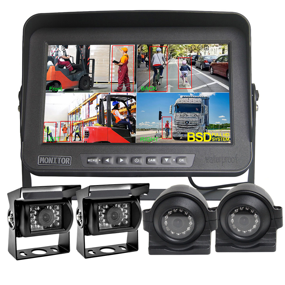 10.1 Inch IP69K Waterproof Pedestrian Vehicle Promximity Detection System