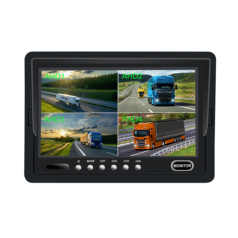 7 Inch Vehicle AHD Quad LCD Monitor