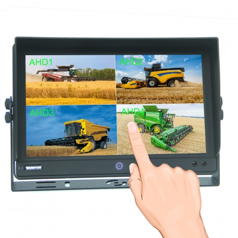 10.1” QUAD HD TOUCH-SCREEN MONITOR