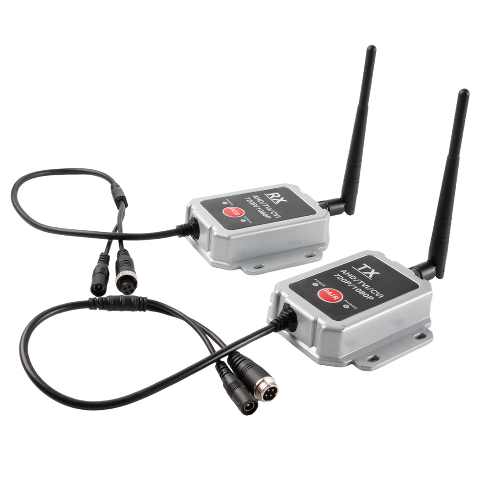 4-PIN AHD Digital Wireless Transmitter and Receiver for car reverse camera kits